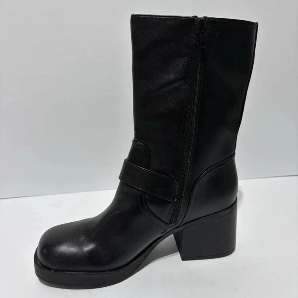Kenneth Cole Women’s Jenna Black Boots, Size 7.5 M - Picture 2 of 6